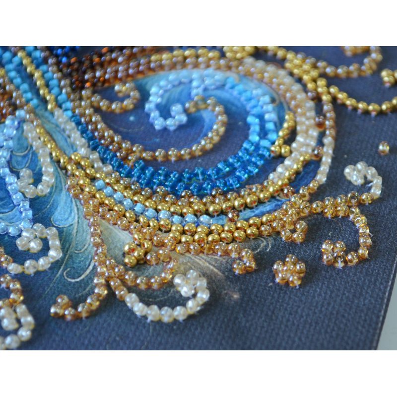 Mini Bead embroidery kit Infinity