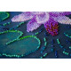 Mini Bead embroidery kit Water lily