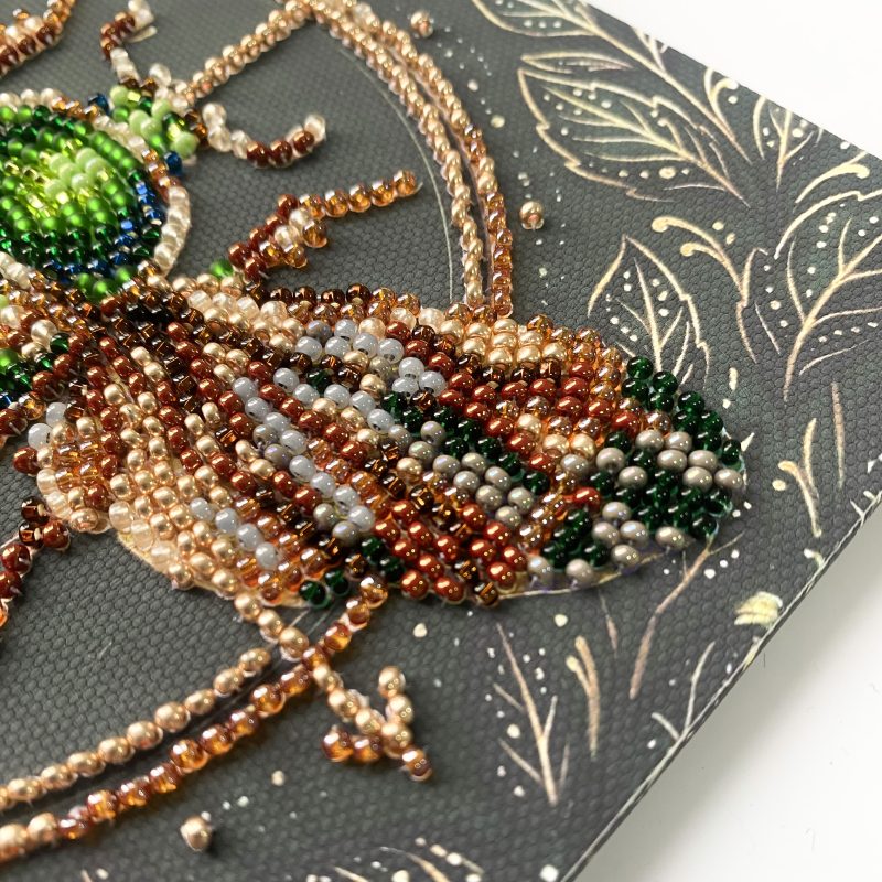 Mini Bead embroidery kit The Alchemy of Nature