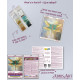 Mini Bead embroidery kit Emerald wings