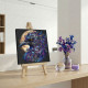 Mini Bead embroidery kit Amber gaze