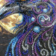 Mini Bead embroidery kit Amber gaze