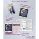 Mini Bead embroidery kit Amber gaze