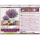 Mid-sized bead embroidery kit Lavander`s aroma