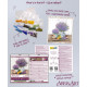 Mid-sized bead embroidery kit Lavander`s aroma