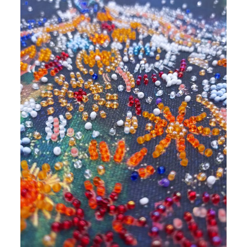 Mid-sized bead embroidery kit The Little Prince