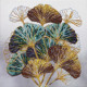 Mid-sized bead embroidery kit Emerald branch