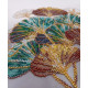 Mid-sized bead embroidery kit Emerald branch