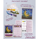 Mid-sized bead embroidery kit Cypress moon