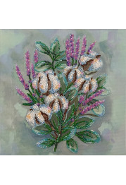Mid-sized bead embroidery kit Gentle dream