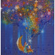 Mid-sized bead embroidery kit Dreamer