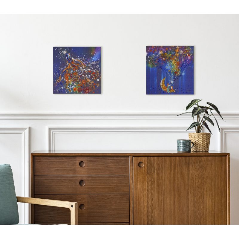 Mid-sized bead embroidery kit Dreamer