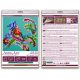 Mid-sized bead embroidery kit Spring bird