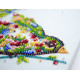 Mid-sized bead embroidery kit A singing bird
