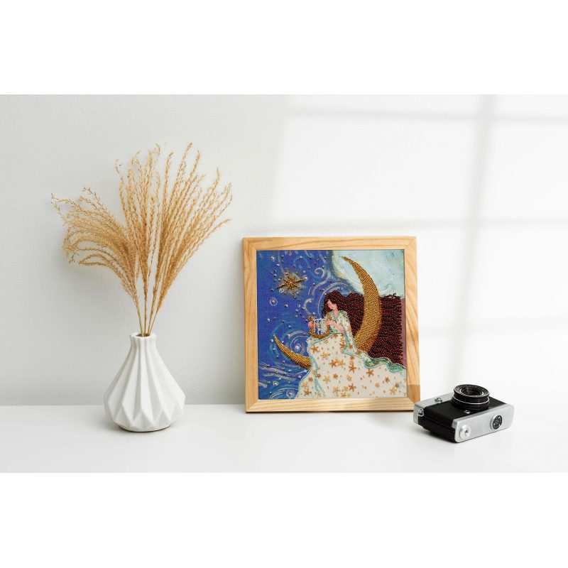 Mid-sized bead embroidery kit Andromeda