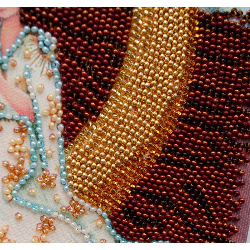 Mid-sized bead embroidery kit Andromeda