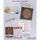 Mid-sized bead embroidery kit Golden Hamsa