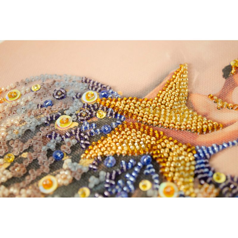 Mid-sized bead embroidery kit Star waltz
