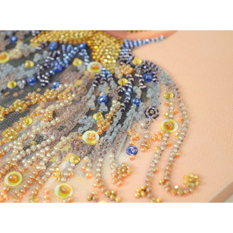Mid-sized bead embroidery kit Star waltz