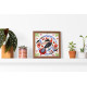 Mid-sized bead embroidery kit Colorful wonder