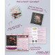 Mid-sized bead embroidery kit Flower of the night