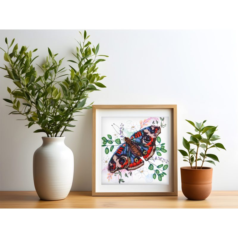 Mid-sized bead embroidery kit Color harmony