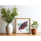 Mid-sized bead embroidery kit Color harmony