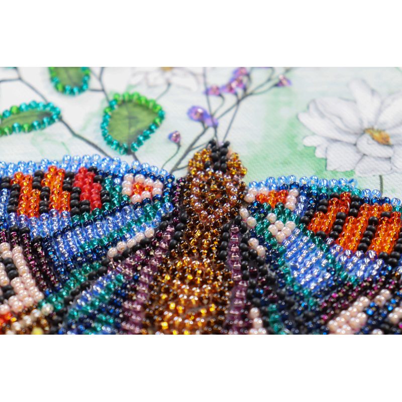 Mid-sized bead embroidery kit Color harmony