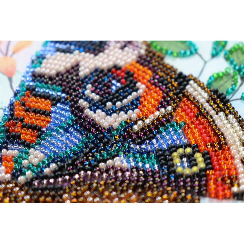 Mid-sized bead embroidery kit Color harmony