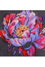 Mid-sized bead embroidery kit Time to bloom