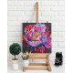 Mid-sized bead embroidery kit Time to bloom
