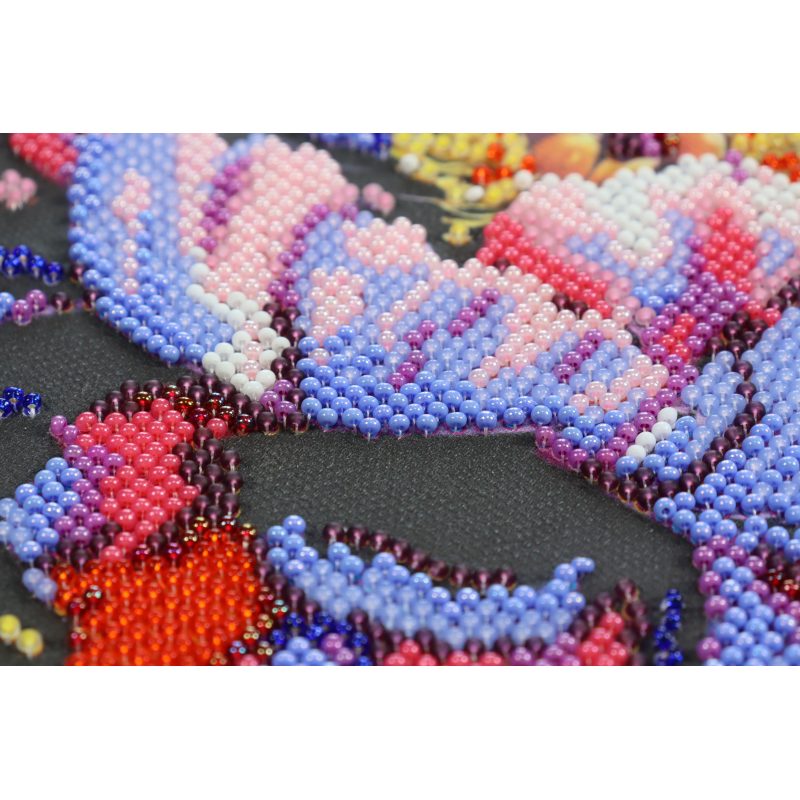 Mid-sized bead embroidery kit Time to bloom