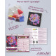Mid-sized bead embroidery kit Time to bloom
