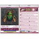Mid-sized bead embroidery kit Emerald beetle