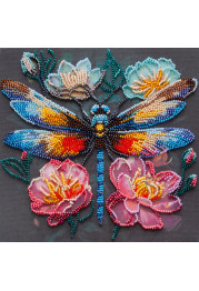 Mid-sized bead embroidery kit Flickering wings