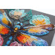 Mid-sized bead embroidery kit Flickering wings