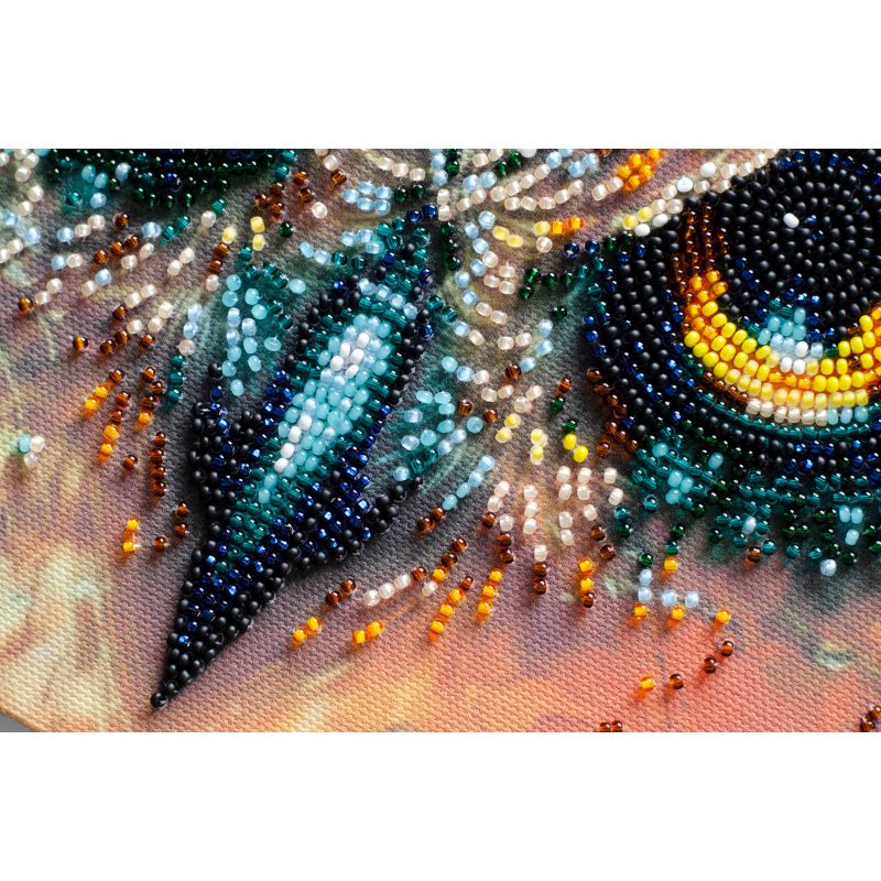 Mid-sized bead embroidery kit Fearless