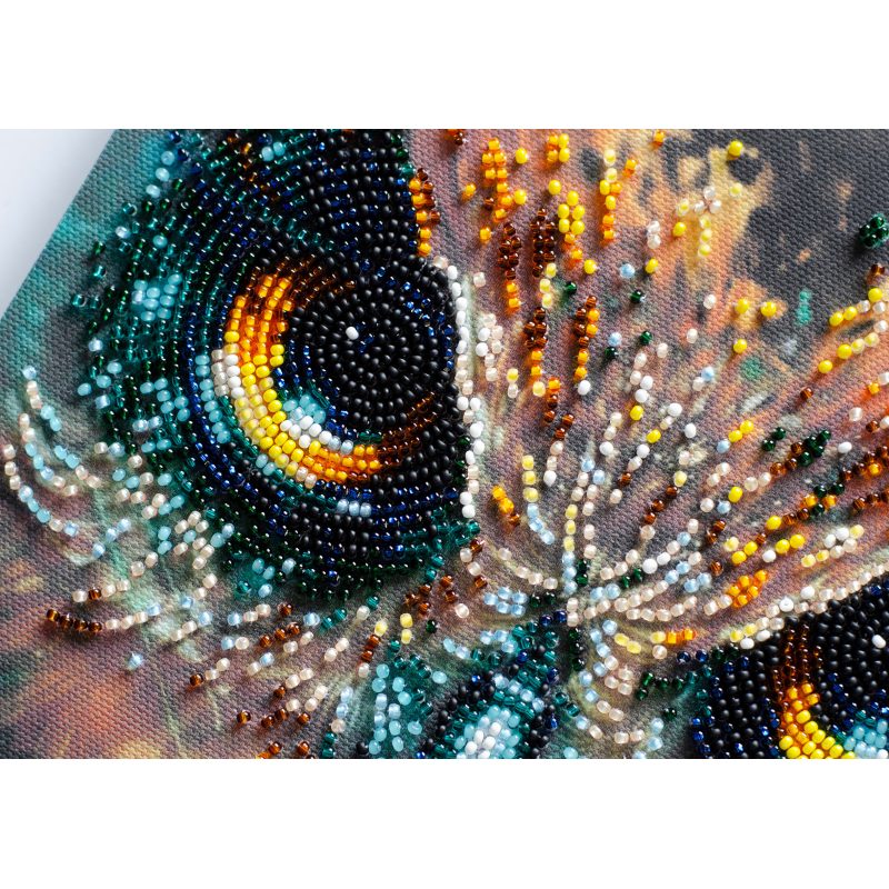 Mid-sized bead embroidery kit Fearless