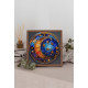 Mid-sized bead embroidery kit Magical dreams