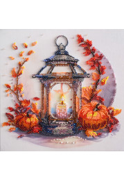 Mid-sized bead embroidery kit Autumn light