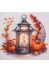Midi Bead Embroidery Kit on Art Canvas "Autumn light"