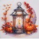 Mid-sized bead embroidery kit Autumn light