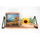 Mid-sized bead embroidery kit Sunflowers in night’s embrace