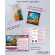 Mid-sized bead embroidery kit Sunflowers in night’s embrace