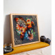 Mid-sized bead embroidery kit Honey mosaic