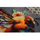 Mid-sized bead embroidery kit Honey mosaic