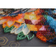 Mid-sized bead embroidery kit Honey mosaic