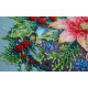 Mid-sized bead embroidery kit Christmas glow