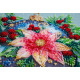 Mid-sized bead embroidery kit Christmas glow