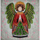 Mid-sized bead embroidery kit Guardian of the Christmas Miracle